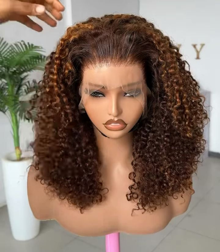 22 Inches Pixie Curls Human Hair Wig