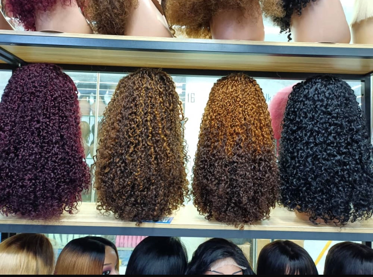 22 Inches Pixie Curls Human Hair Wig