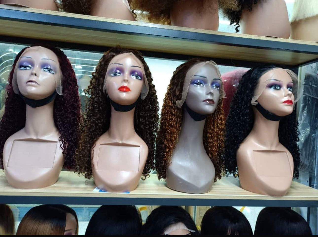 22 Inches Pixie Curls Human Hair Wig