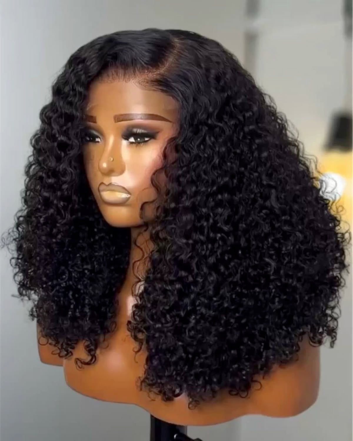 22 Inches Pixie Curls Human Hair Wig