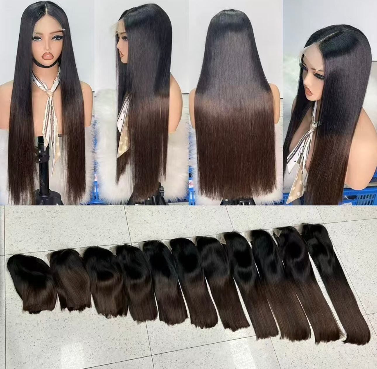 5x5 HD Lace Closure Wig – Straight Vietnamese Human Hair