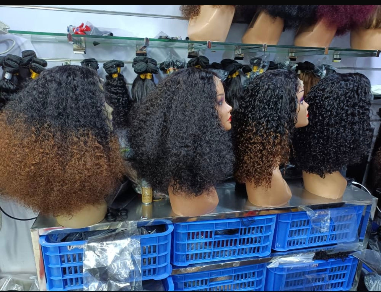 18-Inch Pixie Curl 5x5 Lace Closure Wig – Voluminous Curls